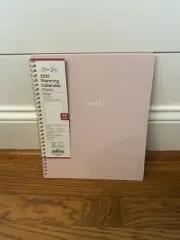 Blue Sky 2025 Calendar Planner Monthly New Year Fashion Light Pink Spiral 148926