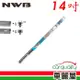 【NWB】雨刷條NWB原廠竹節14 DW35GN 9mm_送安裝(車麗屋)