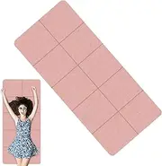 Yoga Mat - Thick Foam Exercise Mats | Travel Yoga Mat | Training Pilates Exercise Mat | Home Workout Floor Pad | 6mm Waterproof Anti-slip Floor Mat For Women Men Outdoor Meditation Home Yoga Pilates
