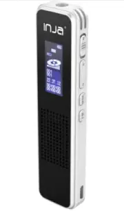 INJA P9 Digital Voice Recorder 32GB, Dual MEMS Microphones, Voice-Activated R...