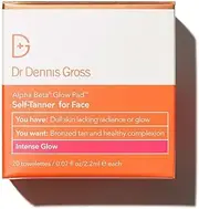 Dr Dennis Gross Alpha Beta Glow Pad For Face - Intense Glow 20 Towelettes