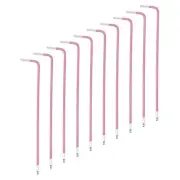 10pcs Ball End Hex Key Wrench 2mm S2 L-Shape Long Arm Hexagon SAE Wrenches