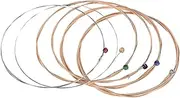QA140 Acoustic Folk Guitar Strings 6pcs/Set(.009-.045) Hexagonal Steel Core 85/15 Bronze Wire Wound Super Light ion Empty 009-045