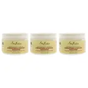 Jamaican Black Castor Oil Strengthen and Restore Smoothie Cream by Shea Moisture for Unisex - 12 oz Cream - Pack of 3