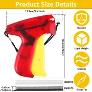 Tagging Tool Kit with 2000 Micro Fasteners Mini Stitch Tag Tool Clothes/&