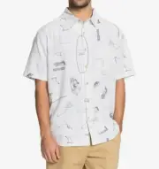 QUIKSILVER Men's Woven Shirt MASTER CRAFTER - WBB6 - Large - NWT - LAST ONE