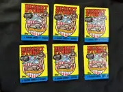 1991 Topps Desert Storm Trading Cards Victory Series 6 Wax Pack LOT -unopened