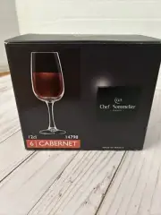 Chef & Sommelier Cabernet 12 CL - 4 OZ Cabernet 6 Pack New Made In France