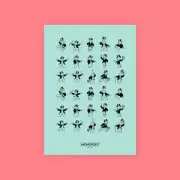 Monopoly Mr Monopoly Letterpress Art Print