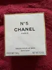 CHANEL No. 5 Bath Soap, New In Box
