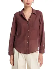 Bella Dahl Pocket Button Down Shirt