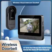 Intelligent Wireless Smart Video Doorbell Visual Camera Home Security Intercom*