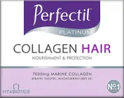 Vitabiotics Perfectil Platinum Collagen Hair Drink, 10 x 50ml Bottles