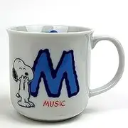 Snoopy Initial Mug M