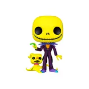 Jack Skellington & Zero Black Light 10in Pop! Vinyl Action Figure