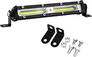 BYBDQKTVEH Car LED Work Light 12V 24V LED Spotlight Work Light Bar 6500K Strip Light for Car Auto Truck Lorry Trailer SUV Fog Lamp Work Light(1 pcs)