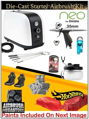 Die-Cast Starter Airbrush Kit + Australia Post Freight Free
