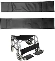 FUSHIDA 2 PCS Wheelchair Calf Strap, Soft Footrest for Disabled Elderly,Transporter Leg Strap, Medical Leg Restraint Use Oxford Cloth FYH256
