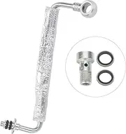 ZONFANT Turbo Oil Feed Pipe Tube, Turbocharger Oil Return Line Compatible With Buick Chevy Vehicle Encore 13-18, Cruze 11-18, Sonic 12-18, Trax 15-18, Replace #55592600 25198546 25200947