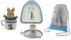 Beatrix Potter Peter Rabbit Mug Egg Cup Plate Plush Gift Set Carry Library Draws