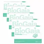 Biogaia Prodentis Living Lactic Acid Bacteria (L Leuteri) Mint 30 tablets x 5 pi
