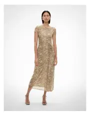 [Witchery] Mesh Snake Dress in Snake Print