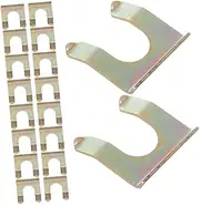 30pcs U Shaped Brake Line Clips Hose Cable Clamp Universal Automotive Oil Pipes Retainers Fixed Fixing Clamp Pipes Replacement Clip
