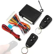 12V Universal Car Keyless Entry Kit: 433.92MHz Remote Central Lock with Control