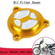 Billet Oil Filter Cover Motor Gold CNC Fits For Suzuki DRZ400SM 2005-2019