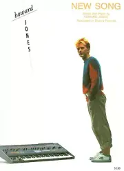 HOWARD JONES "NEW SONG" SHEET MUSIC-PIANO/VOCAL/GUITAR/CHORDS-1983-NEW ON SALE!!