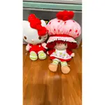 三麗鷗 STRAWBERRY SHORTCAKE &HELLO KITTY 聯名娃2-49