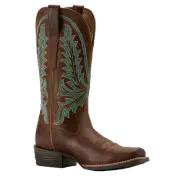 Ariat Ladies Rock Creek Sassy Brown Western Boot 10061144
