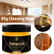1-4Pcs Beeswax Furniture Polish Wood Seasoning Beewax Natural Wood Wax Tradition