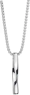 [GAROZATION] Men's Hip-hop Style Titanium Steel Necklace Male Clavicle Chain Jewelry