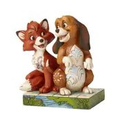 Disney Traditions Unexpected Friendships Fox and Hound Jim Shore Figurine