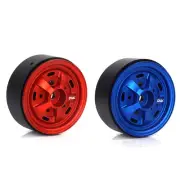 2PCS 1.7In Metal Wheels Hub for 1/10 RC Crawler Traxxas TRX4 AXIAL SCX10 RC4WD