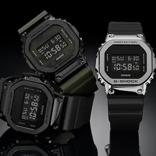 CASIO G-SHOCK GM-5600-1 金屬質感腕錶