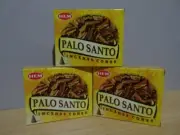 Palo Santo Incense Cones 3 Boxes x 10 Total 30 Cones HEM Free Post AU
