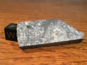 St. Michel 13.535 gr brecciated L6 meteorite part-slice, historic witnessed fall