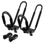 Kayak Roof Rack J Bars - Twin Tube Double Roof Rack Kayaking Canoeing Transport