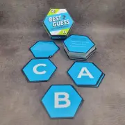 BEST GUESS Fast Thinking Ranking Card Game Trivia Quiz Family School All Ages