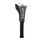 TaylorMade Golf TM24 Auth-Tech Driver Head Cover Headcover 2024 White Navy Red