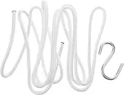 MOBUTOFU 1 Set Hammock Hook Rope Hanging Straps Rope for Hammock Swing Rope Tree Swing Straps Rope for Swing Tree Strap for Swing Tree Straps for Hammock Swing Extension Rope Small Straps