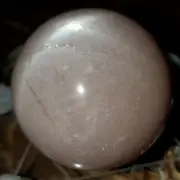Sunstone Crystal Sphere Ball Orb Marble 37.7mm 74g