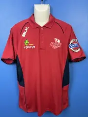 Reds Polo Shirt BLK medium Super Rugby Union