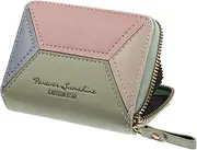 [VALICLUD] Pu Card Bag Multi-Card Slots Practical Coin Container for Office Workers