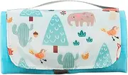 Outdoor Beach Blankets, Picnic Blankets Waterproof Foldable, Washable Weatherproof Quick-Dry Outdoor Rug for Camping Hiking Park Travel