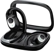 Gupcaqosjw Wireless Earbuds | Fitness Over-Ear Earphones - Noise Cancelling Stereo Digital Display Headset for Sport Gym Workout Women Men