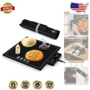Quick Heat Silicone Food Warming Mat - 3 Temperature Levels & Roll-Up Design