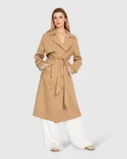 [Belle & Bloom] Empirical Trench Coat - Khaki